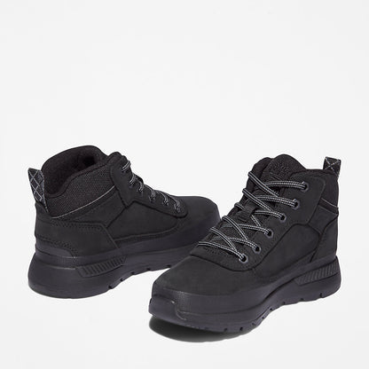 Timberland Kids Field Trekker Hiking Boot for Youth in Black