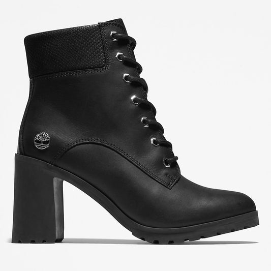 Timberland Womens Allington Heeled 6 Inch Boot for Women in Black