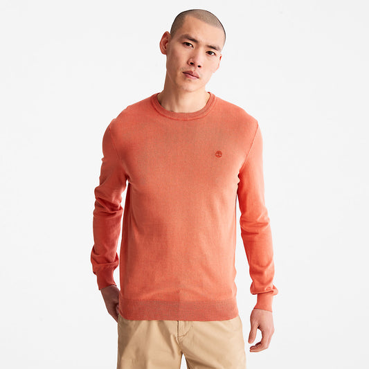 Timberland Mens EK+ Lightweight Jumper for Men in Orange