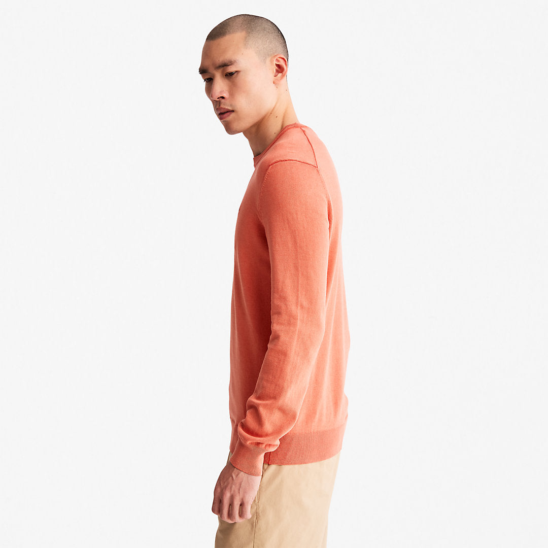 Timberland Mens EK+ Lightweight Jumper for Men in Orange