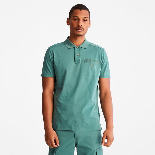 Timberland Mens Outdoor Heritage EK+ Polo Shirt for Men in Green