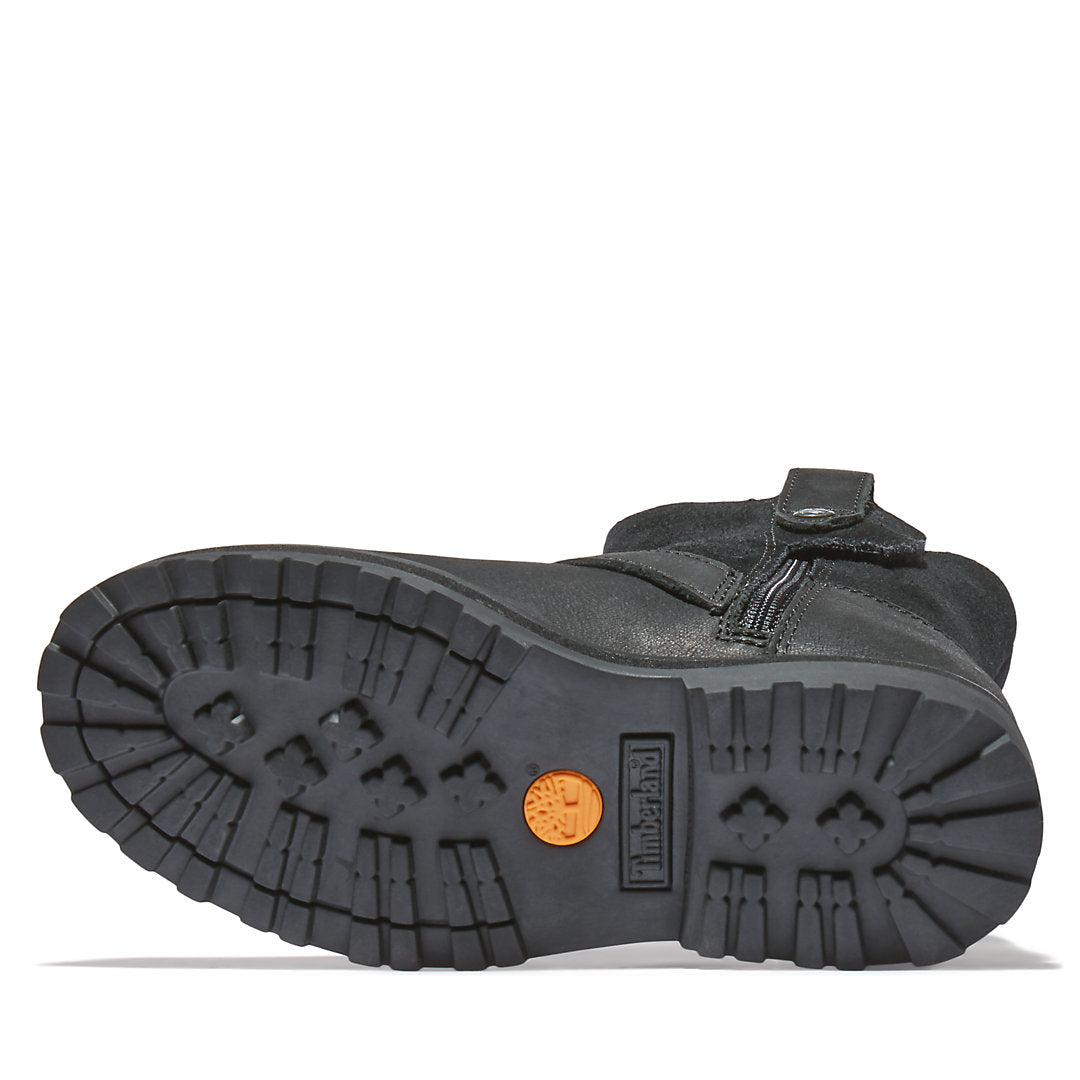 Timberland Kids Courma Kid Side-zip Winter Boot for Youth in Black