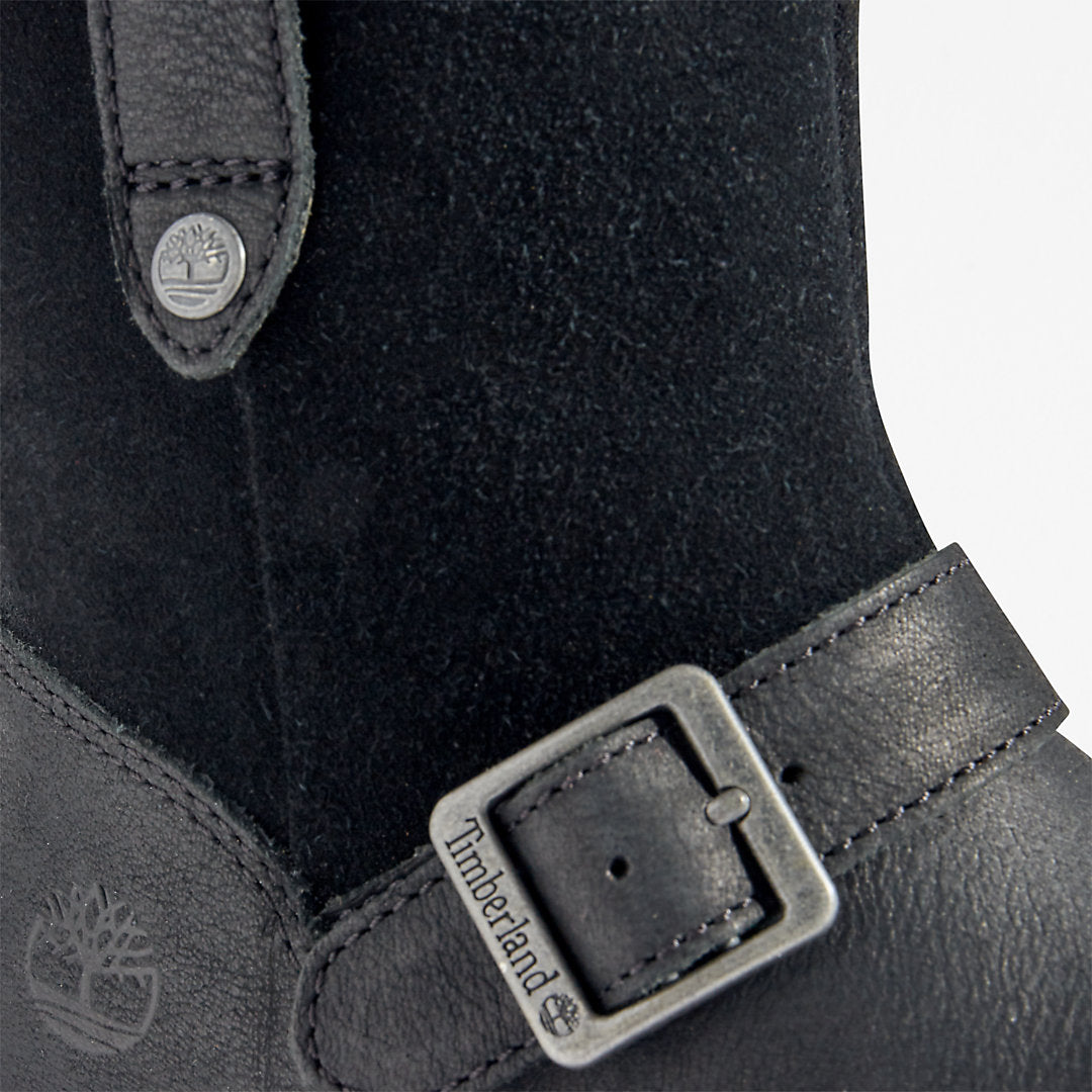 Timberland Kids Courma Kid Side-zip Winter Boot for Youth in Black