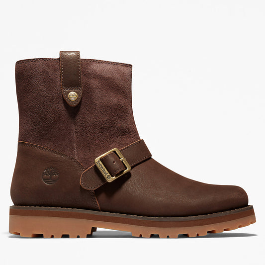 Timberland Kids Courma Kid Side-zip Winter Boot for Junior in Dark Brown