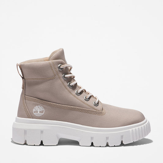 Timberland Womens Greyfield Canvas Boot for Women in Beige