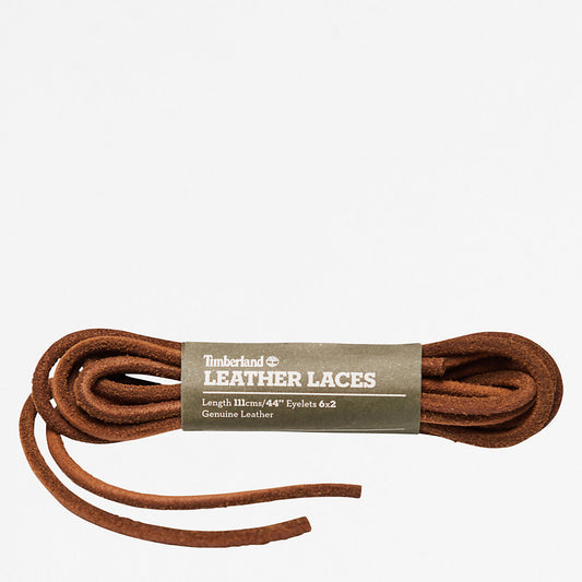 Timberland Mens 44-inch Round Rawhide Replacement Laces in Brown