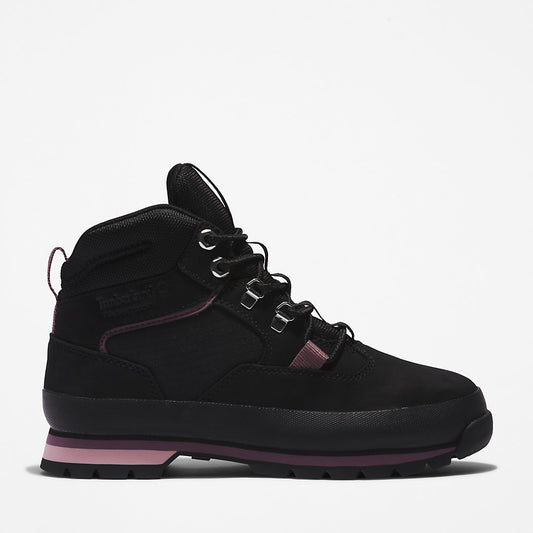 Timberland Womens Euro Hiker Hiking Boot for Women in Black