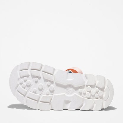 Timberland Womens Euro Swift Ankle-Strap Sandal for Women in Light Pink