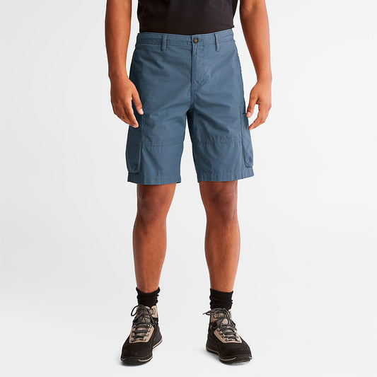 Timberland Mens Outdoor Heritage EK+ Cargo Shorts for Men in Blue