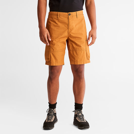Timberland Mens Outdoor Heritage EK+ Cargo Shorts for Men in Yellow