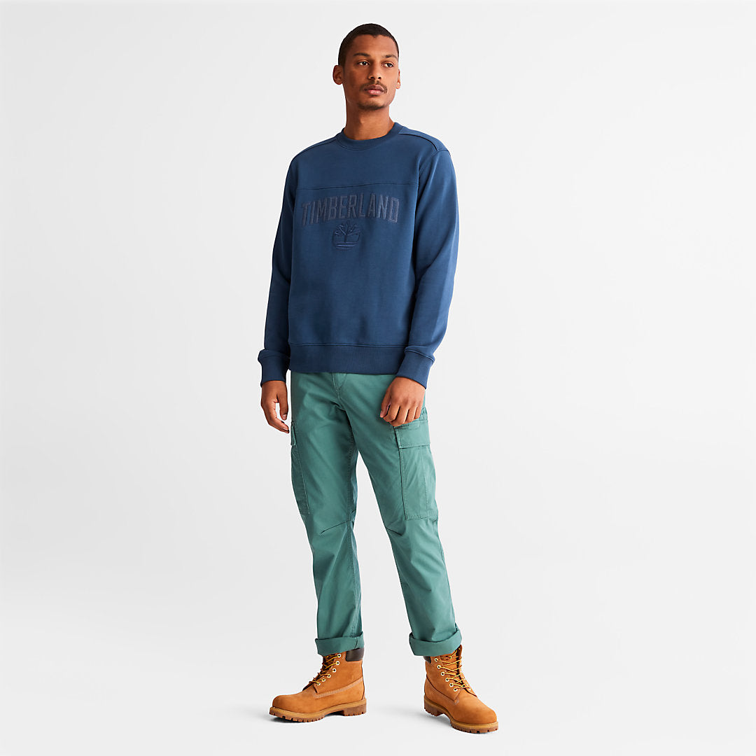 Timberland Mens Outdoor Heritage EK+ Sweatshirt for Men in Navy