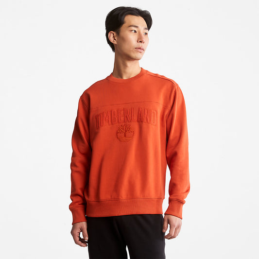 Timberland Mens Outdoor Heritage EK+ Sweatshirt for Men in Orange