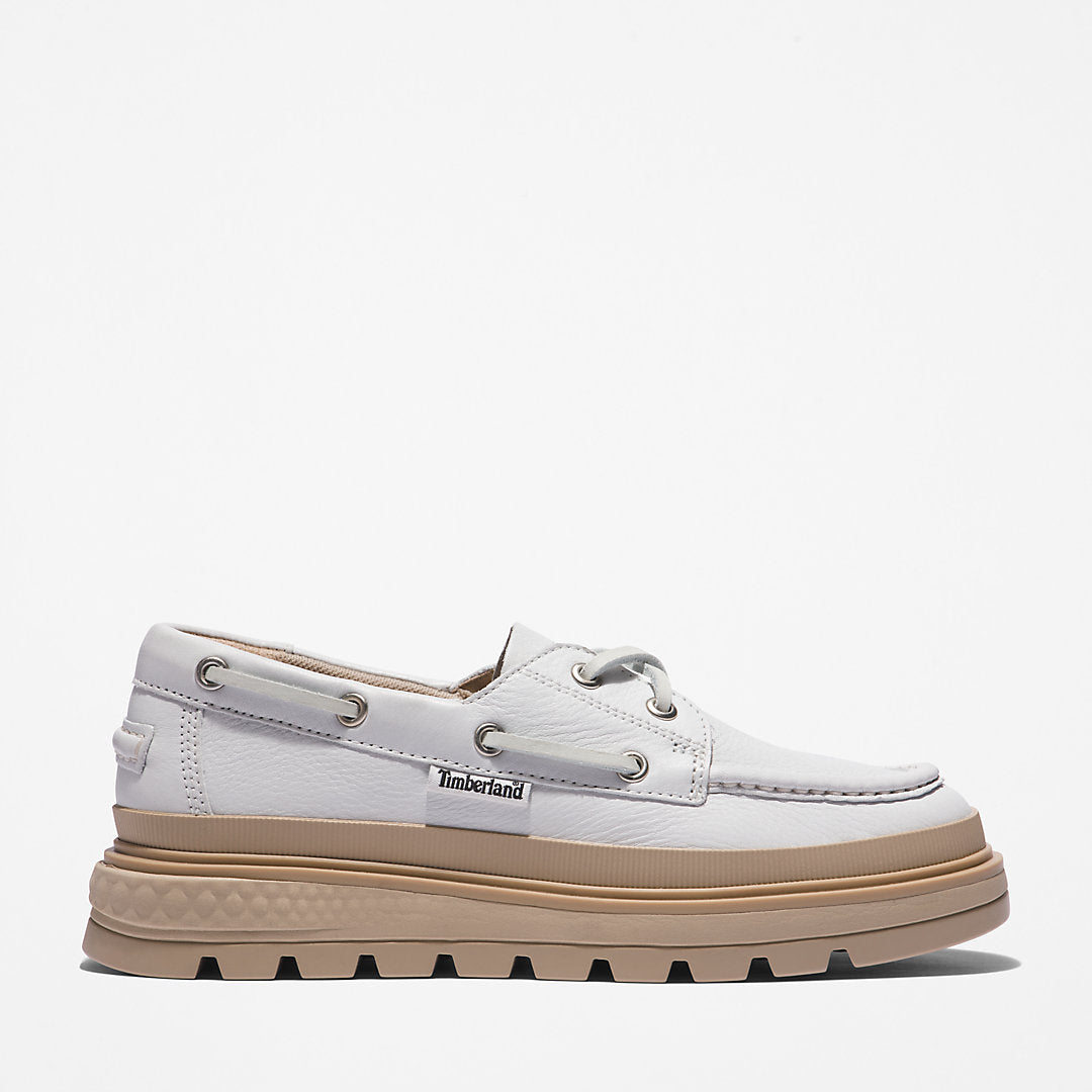 Timberland Womens GreenStride™ Ray City Boat Shoe for Women in White