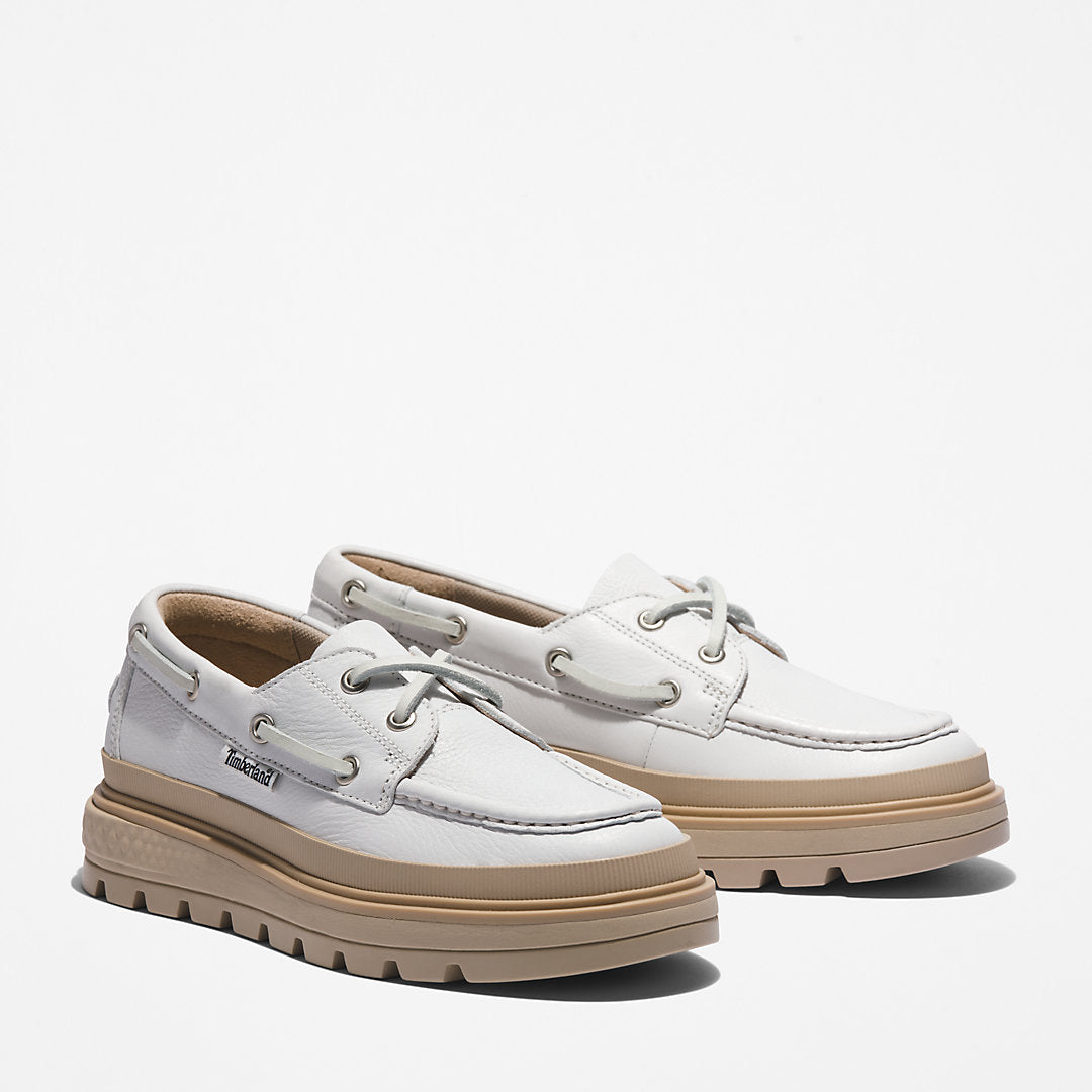 Timberland Womens GreenStride™ Ray City Boat Shoe for Women in White