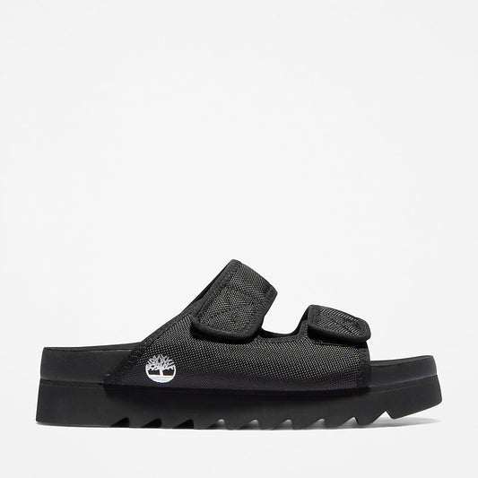 Timberland Womens Santa Monica Sunrise Slide Sandal for Women in Black