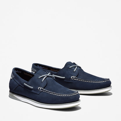 Timberland Mens Atlantis Break Boat Shoe for Men in Navy
