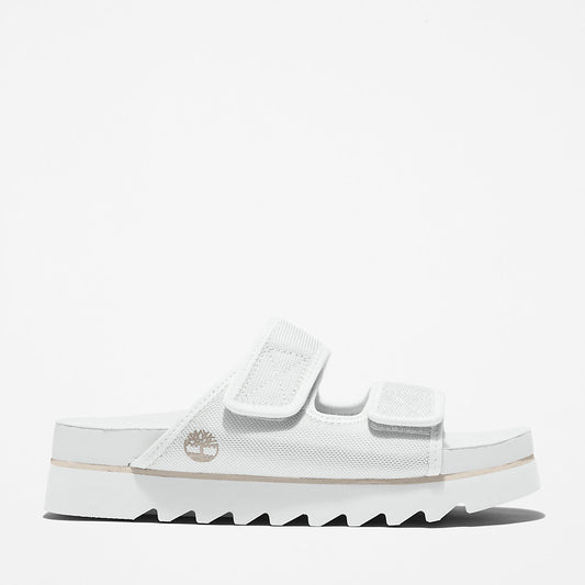 Timberland Womens Santa Monica Sunrise Double-Strap Sandal for Women in White