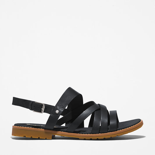 Timberland Womens Chicago Riverside Backstrap Sandal for Women in Black