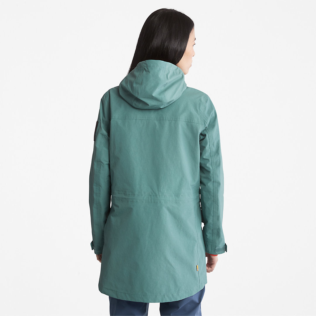 Timberland Womens Waterproof Utility Jacket for Women in Teal