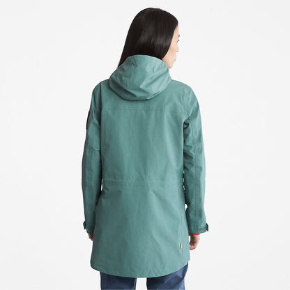 Timberland Womens Waterproof Utility Jacket for Women in Teal