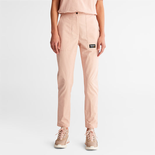 Timberland Womens Progressive Utility Pants for Women in Pink