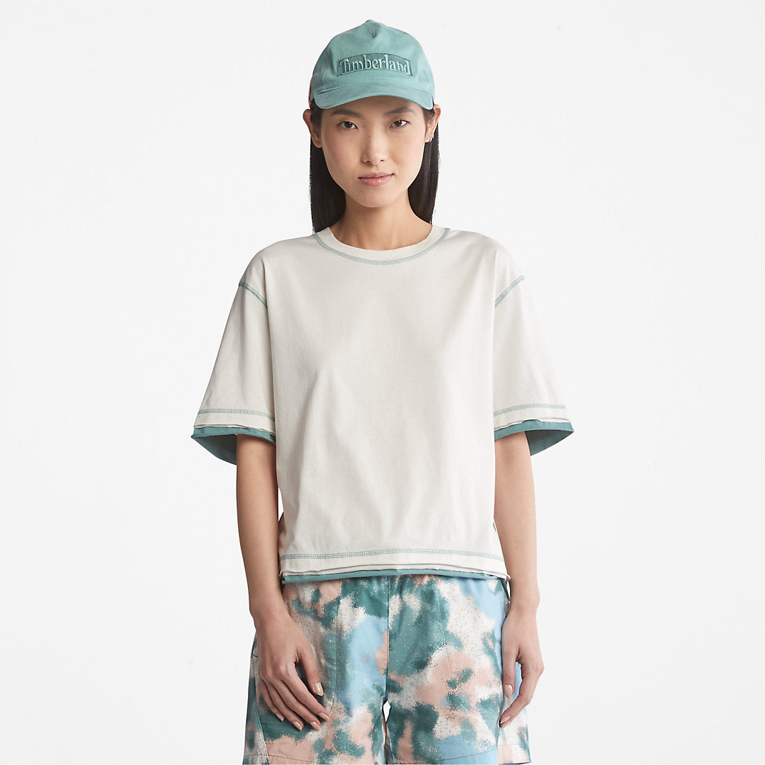 Timberland Womens Anti-Odour Supima® Cotton T-Shirt for Women in White