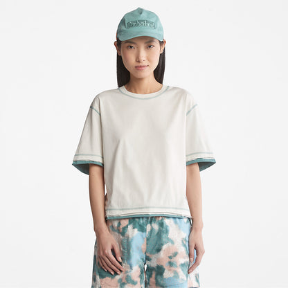 Timberland Womens Anti-Odour Supima® Cotton T-Shirt for Women in White