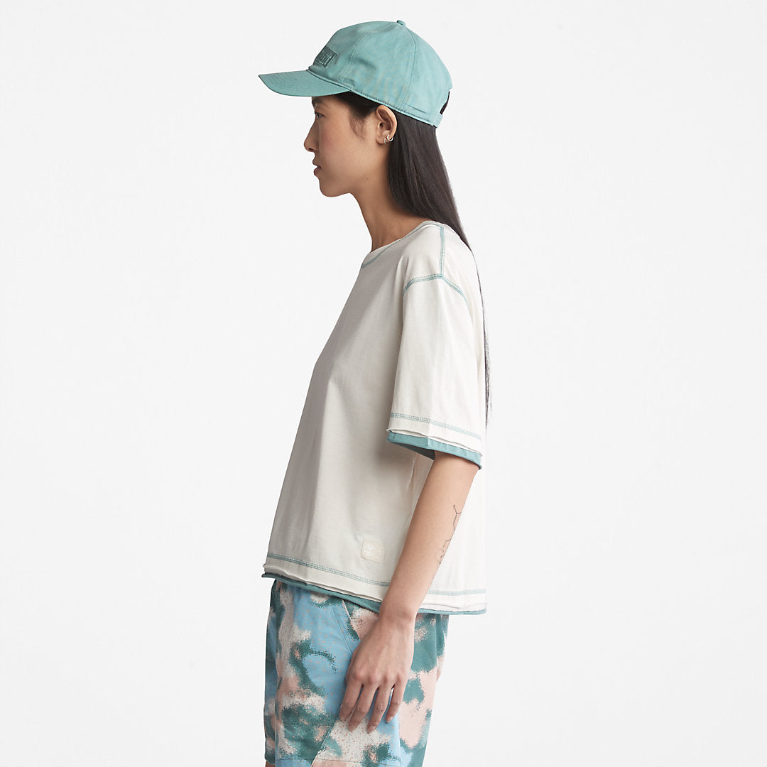 Timberland Womens Anti-Odour Supima® Cotton T-Shirt for Women in White
