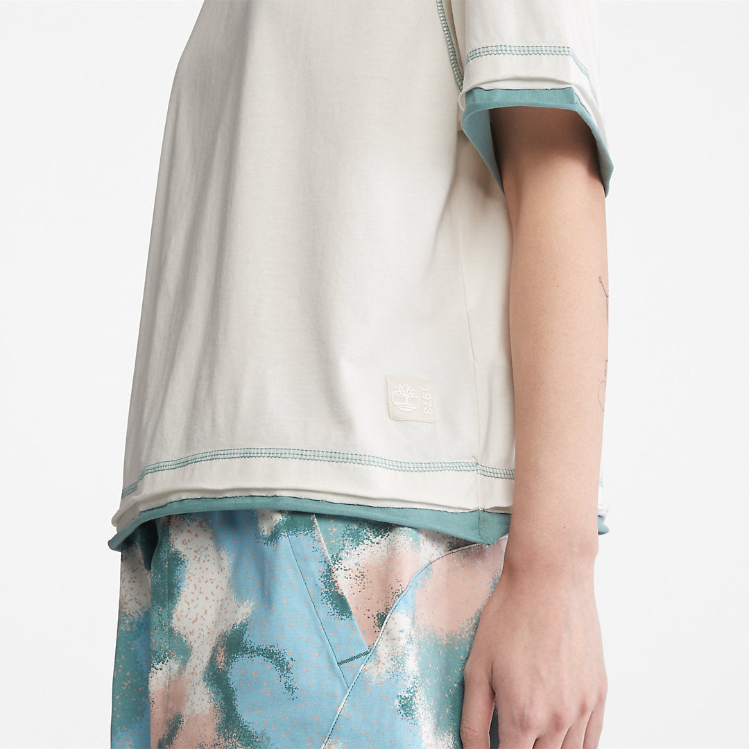 Timberland Womens Anti-Odour Supima® Cotton T-Shirt for Women in White