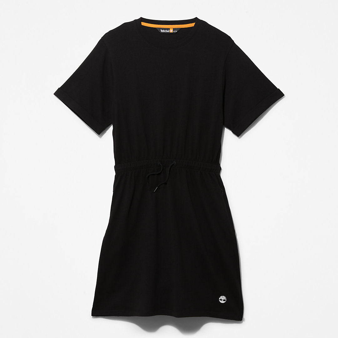 Timberland Womens T-Shirt Dress for Women in Black