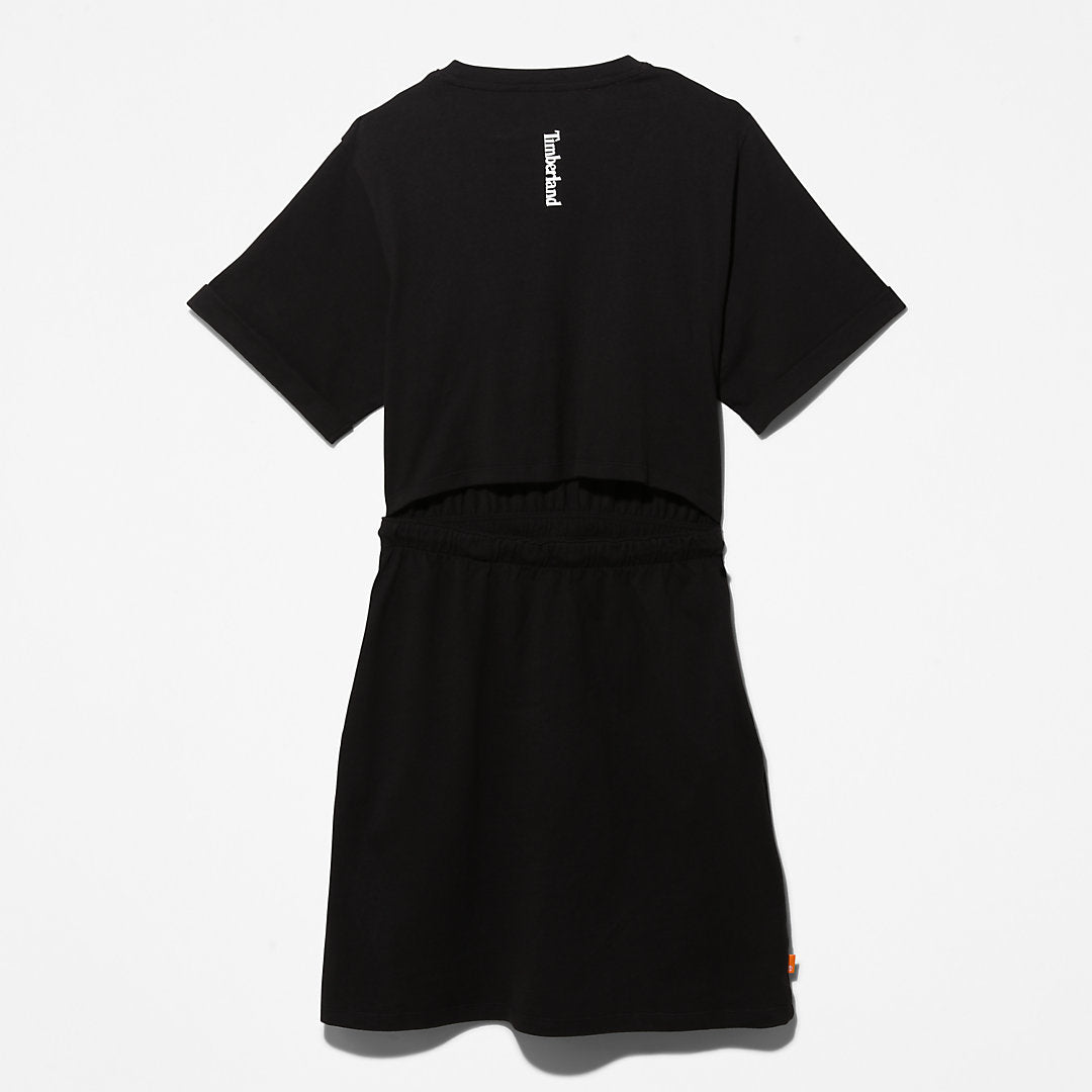 Timberland Womens T-Shirt Dress for Women in Black
