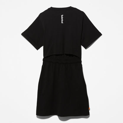 Timberland Womens T-Shirt Dress for Women in Black