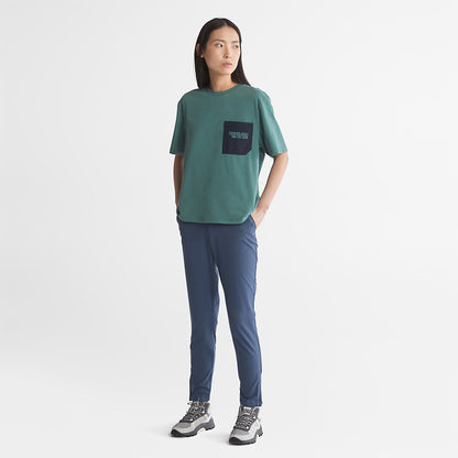 Timberland Womens TimberCHILL™ Pocket T-Shirt for Women in Teal