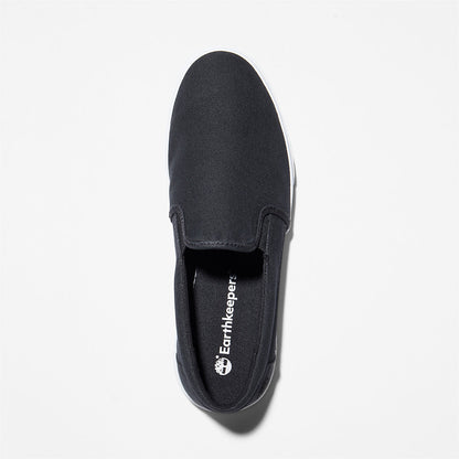 Timberland Mens Union Wharf 2.0 EK+ Slip-On Shoe for Men in Black
