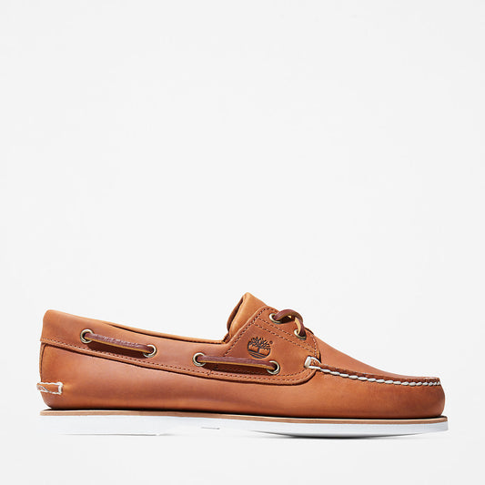 Timberland Mens Classic Boat Shoe for Men in Orange