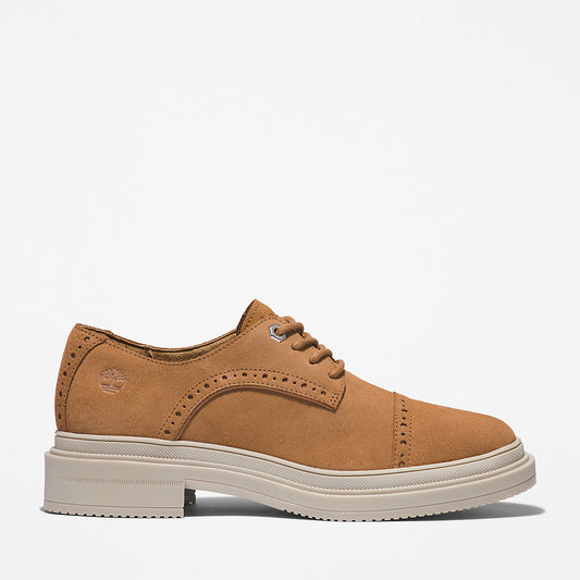 Timberland Womens Lisbon Lane Brogue Oxford Shoe for Women in Beige