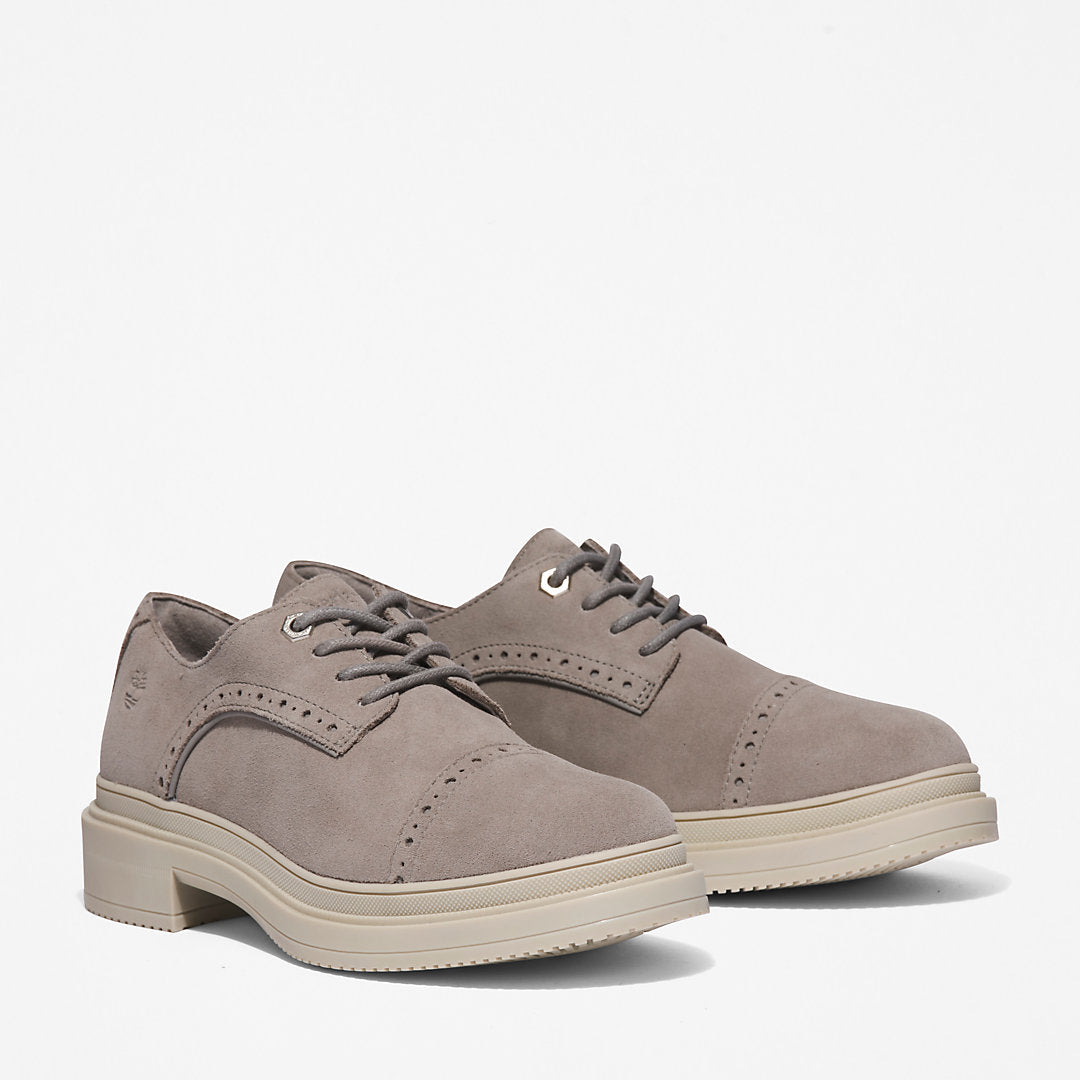 Timberland Womens Lisbon Lane Brogue Oxford Shoe for Women in Grey
