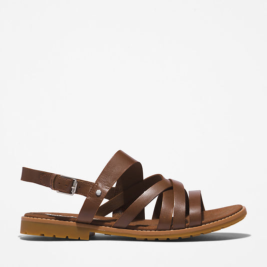 Timberland Womens Chicago Riverside Backstrap Sandal for Women in Brown