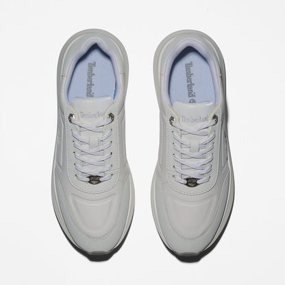 Timberland Womens Seoul City Leather Trainer for Women in White
