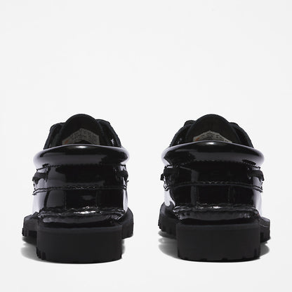 Timberland Womens Timberland® Noreen 3-Eye Boat Shoe for Women in Black