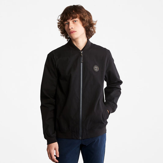 Timberland Mens DWR Bomber Jacket for Men in Black
