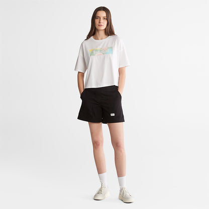 Timberland Womens Pastel T-Shirt for Women in White