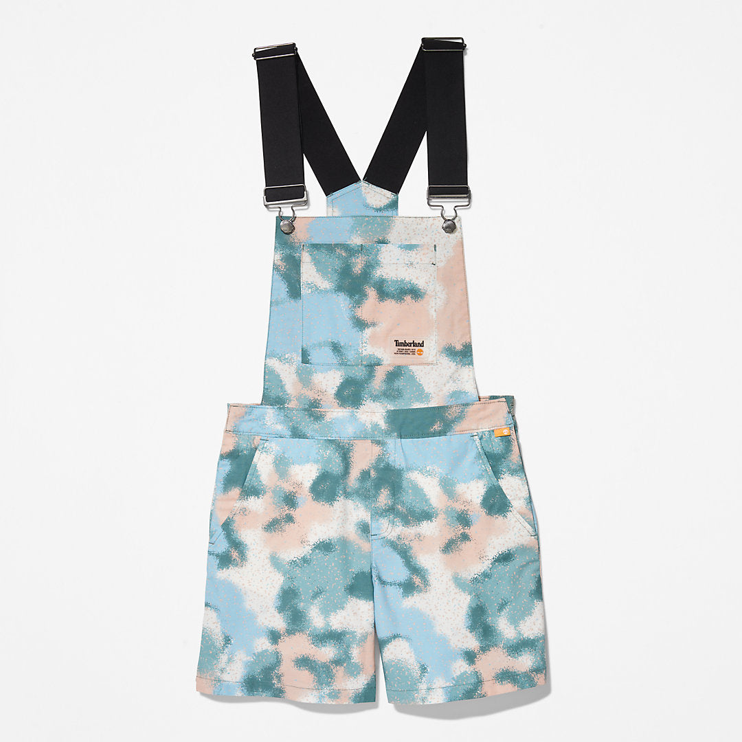 Timberland Womens Dungaree Shorts for Women in Summer Print