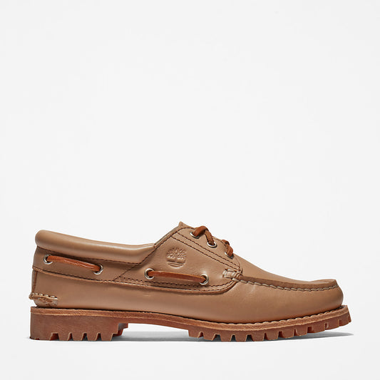 Timberland Womens Timberland® Noreen 3-Eye Boat Shoe for Women in Beige