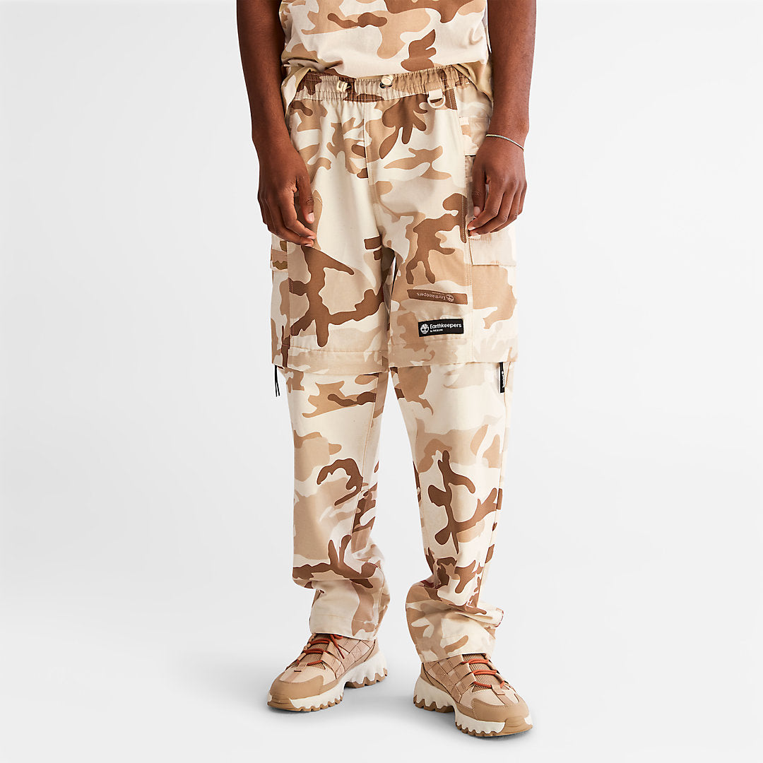 Timberland Mens Earthkeepers® by Raeburn Zip-off Utility Pants in Camo