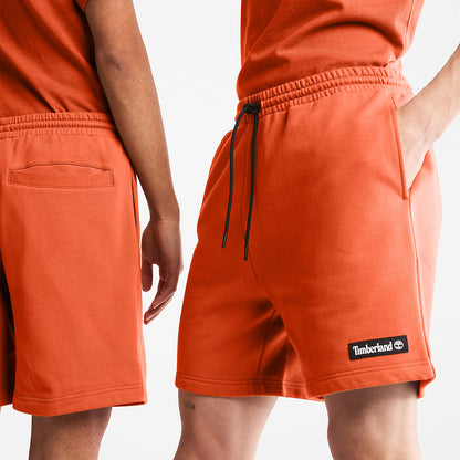Timberland Mens All Gender Sweatshorts in Orange