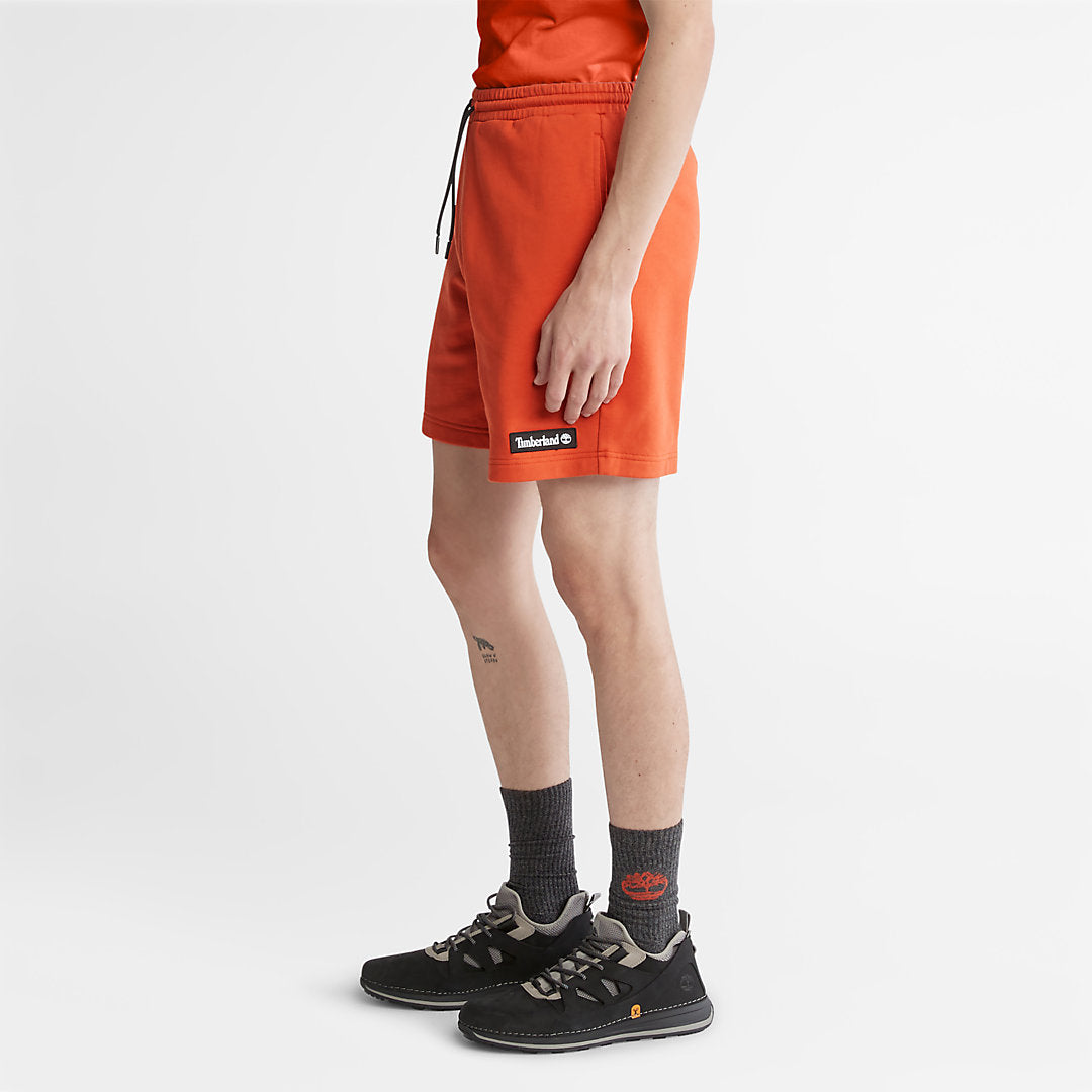 Timberland Mens All Gender Sweatshorts in Orange
