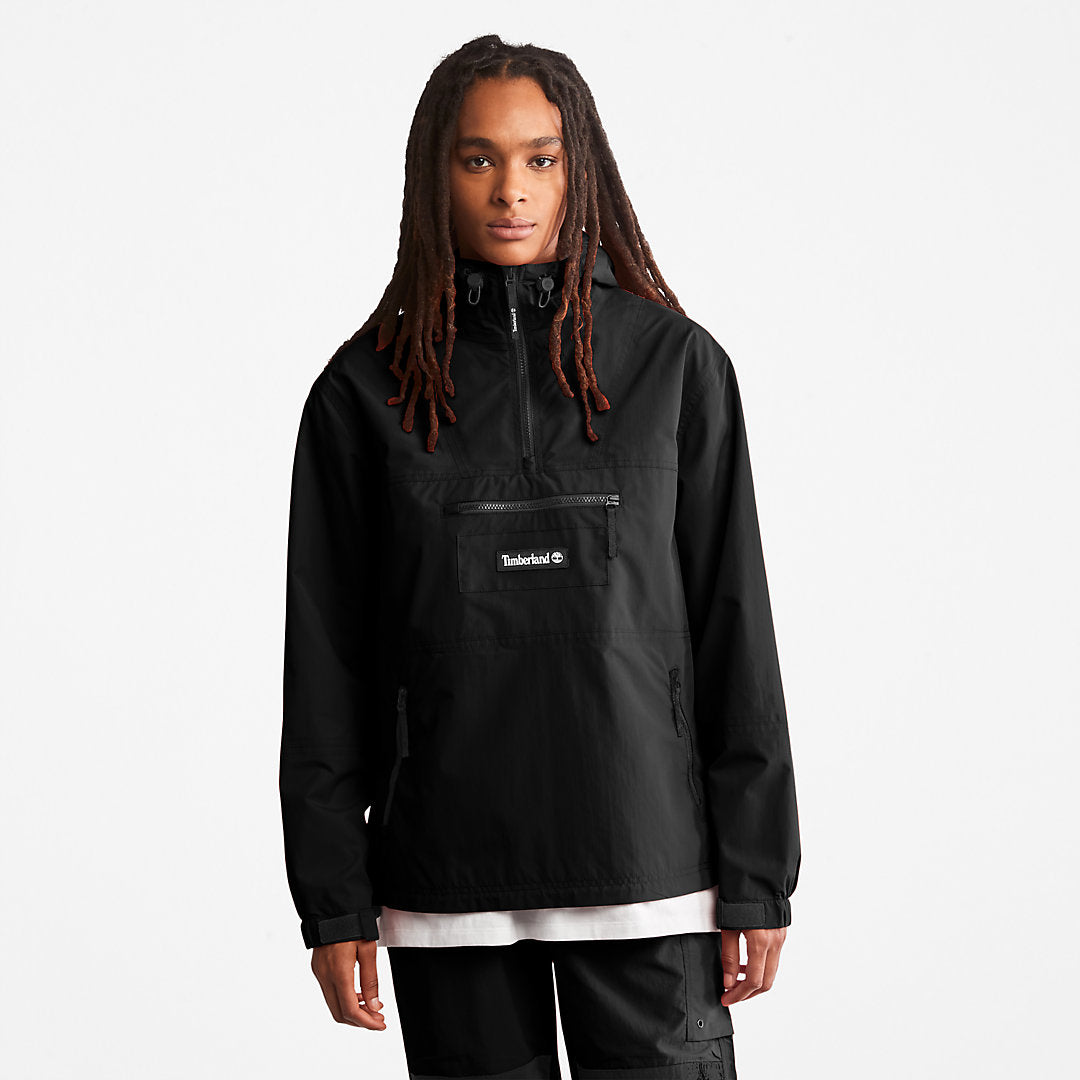 Timberland Mens All Gender Outdoor Archive Anorak in Black