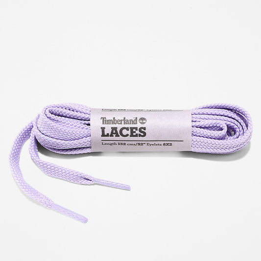 Timberland Mens 132cm/52” Flat Replacement Laces in Purple